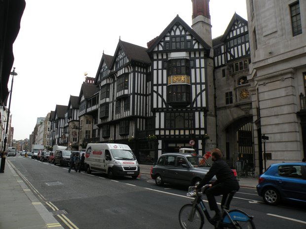  Great Marlborough Street, maisons à colombages